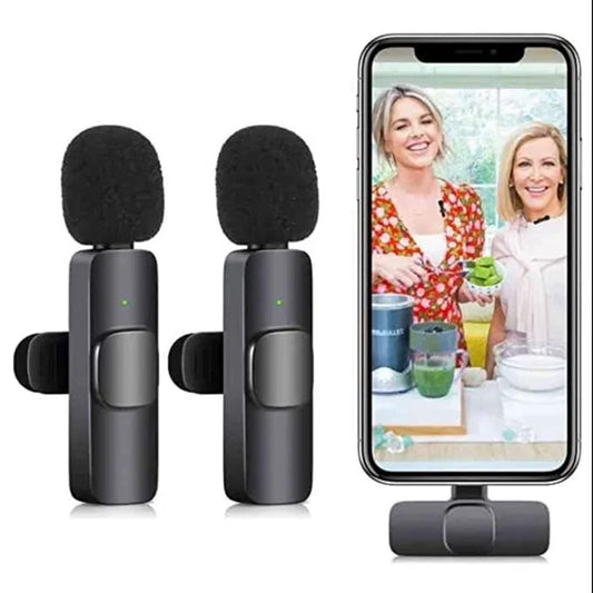 Micrófono de Solapa K9 Pro – Audio Inalámbrico Profesional para Celular